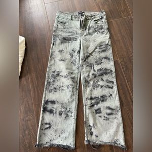 DOLLS KILL tie dye jeans